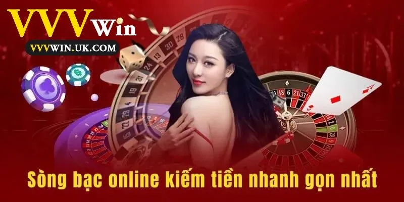 Sòng bạc trực tuyến – Cơ hội kiếm tiền nhanh chóng và tiện lợi nhất