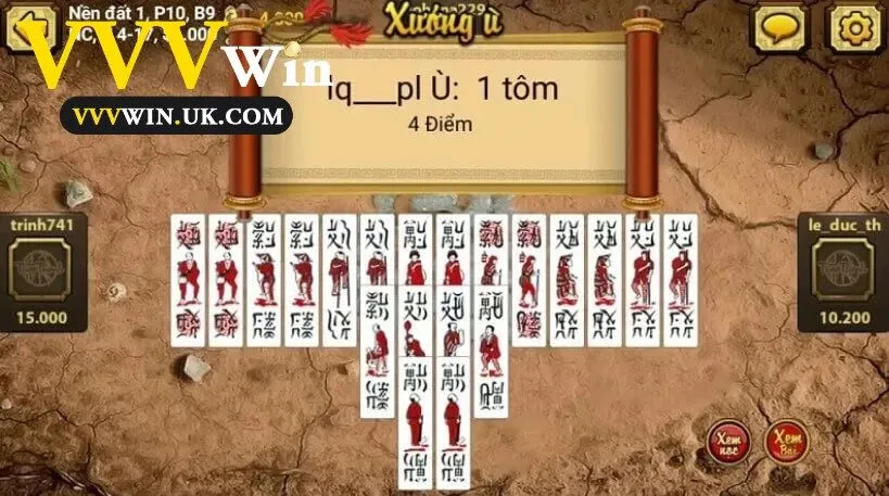 Bài Chắn Vvvwin – Trò Chơi Bài Truyền Thống Hấp Dẫn Nhất 2 Nguyên tắc của trò chơi bài chắn Vvvwin